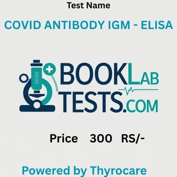 COVID ANTIBODY IGM - ELISA