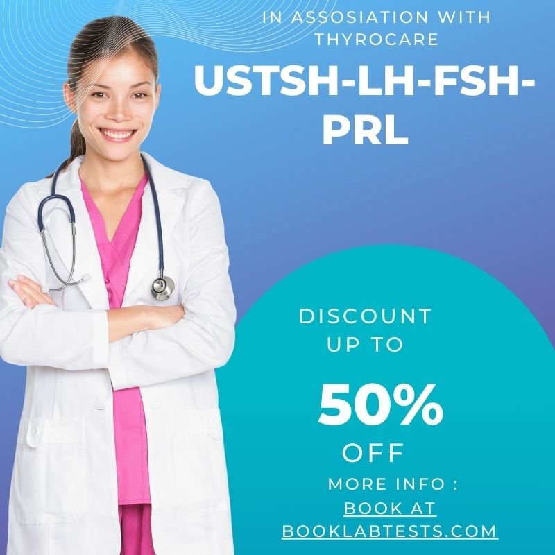 USTSH-LH-FSH-PRL – Infertility & Thyroid Hormone Test Package (Home Sample Collection Available)