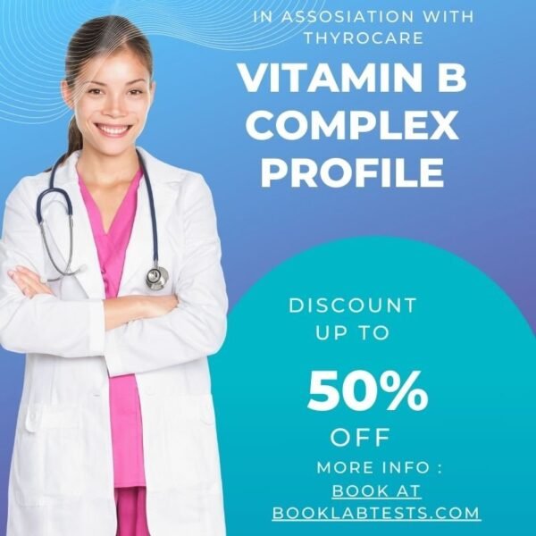 Vitamin B Complex Profile – Complete 8-Vitamin Test (Home Sample Collection Available)