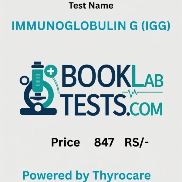 IMMUNOGLOBULIN G (IGG)