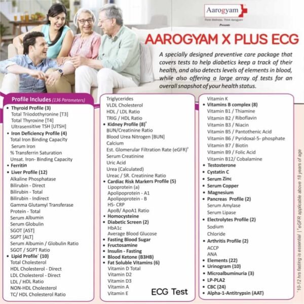AAROGYAM X WITH ECG